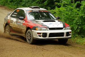 Chris Barribeau / Alex Ferencz Subaru Impreza RS on SS9, Height o' Land I.