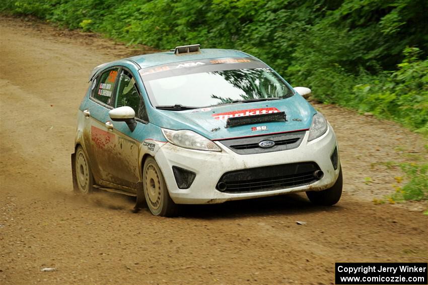 Spencer Sherman / Boyd Smith Ford Fiesta R2 on SS9, Height o' Land I.