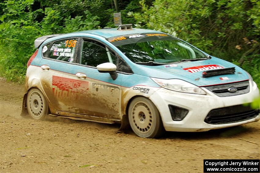 Spencer Sherman / Boyd Smith Ford Fiesta R2 on SS9, Height o' Land I.