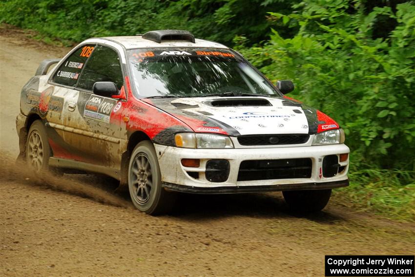 Chris Barribeau / Alex Ferencz Subaru Impreza RS on SS9, Height o' Land I.