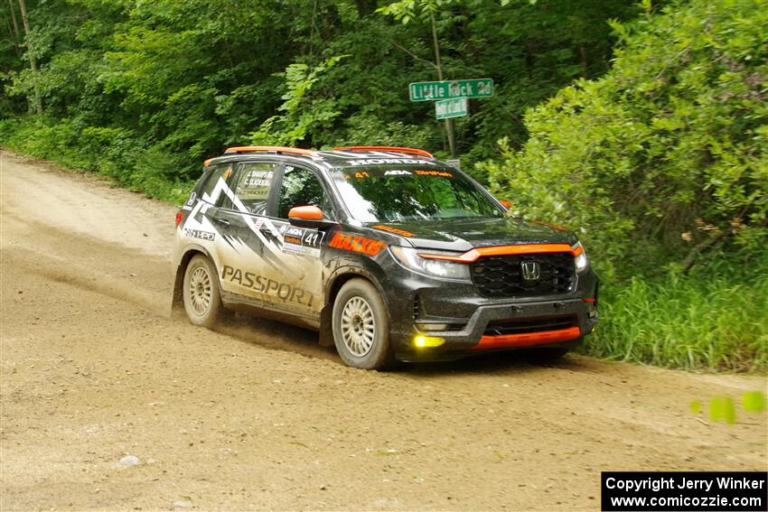 Chris Sladek / John Sharps Honda Passport on SS9, Height o' Land I.