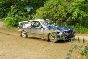 Ryan George / Heather Stieber-George BMW M3 on SS9, Height o' Land I.