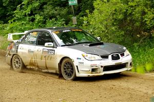 Mark Tabor / Kathryn Hansen Subaru WRX STi on SS9, Height o' Land I.