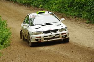 Jordon Haberer / Drew Staples Subaru Impreza on SS9, Height o' Land I.