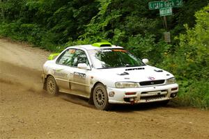 Jordon Haberer / Drew Staples Subaru Impreza on SS9, Height o' Land I.