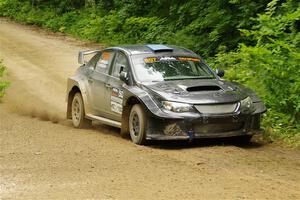 Daryl Bergen / Calvin Bergen Subaru WRX STi on SS9, Height o' Land I.