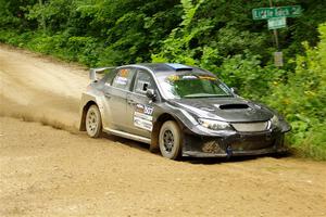 Daryl Bergen / Calvin Bergen Subaru WRX STi on SS9, Height o' Land I.