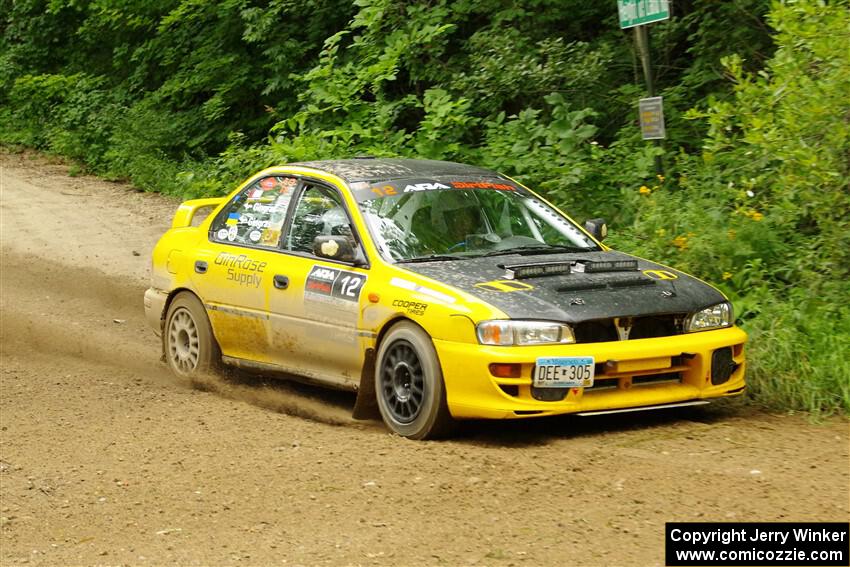 Steve Gingras / Katie Gingras Subaru Impreza on SS9, Height o' Land I.