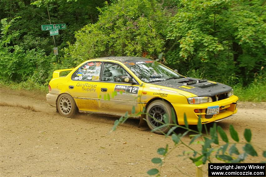 Steve Gingras / Katie Gingras Subaru Impreza on SS9, Height o' Land I.