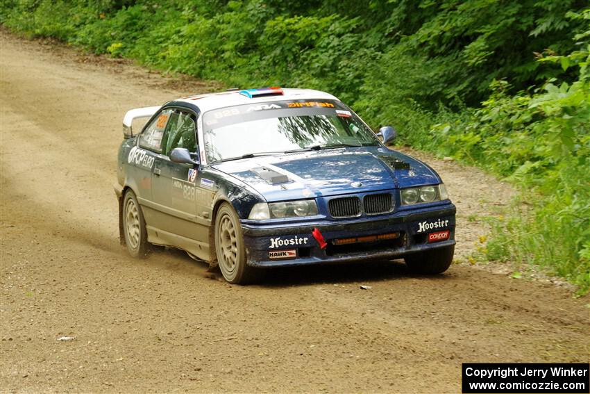 Ryan George / Heather Stieber-George BMW M3 on SS9, Height o' Land I.