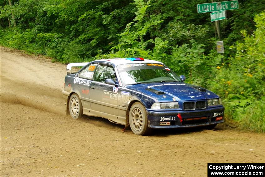 Ryan George / Heather Stieber-George BMW M3 on SS9, Height o' Land I.