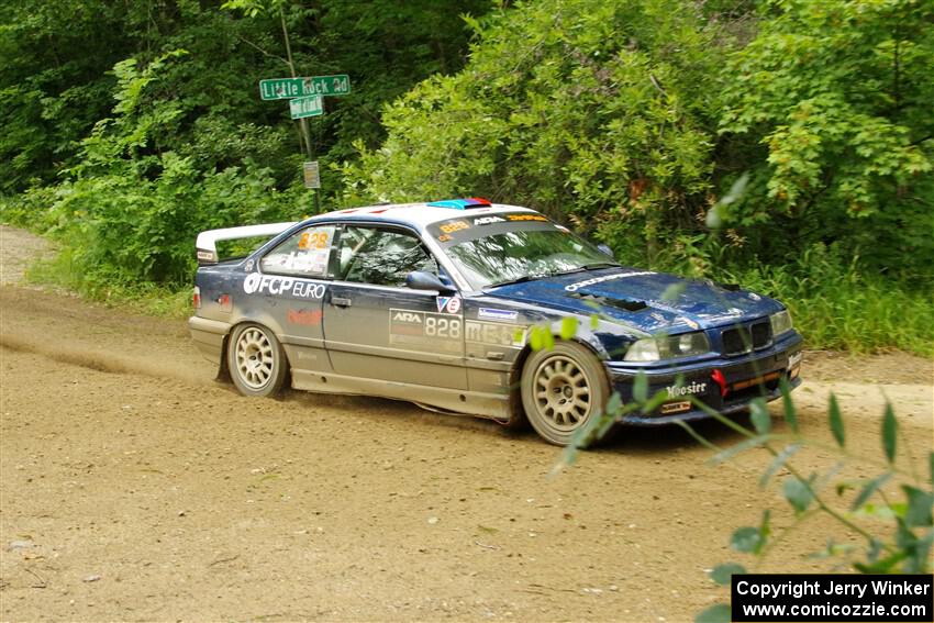 Ryan George / Heather Stieber-George BMW M3 on SS9, Height o' Land I.