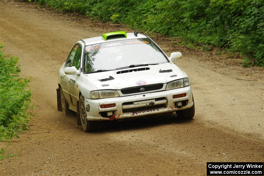 Jordon Haberer / Drew Staples Subaru Impreza on SS9, Height o' Land I.