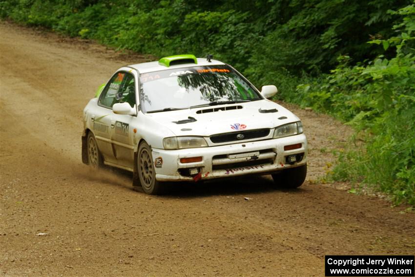 Jordon Haberer / Drew Staples Subaru Impreza on SS9, Height o' Land I.