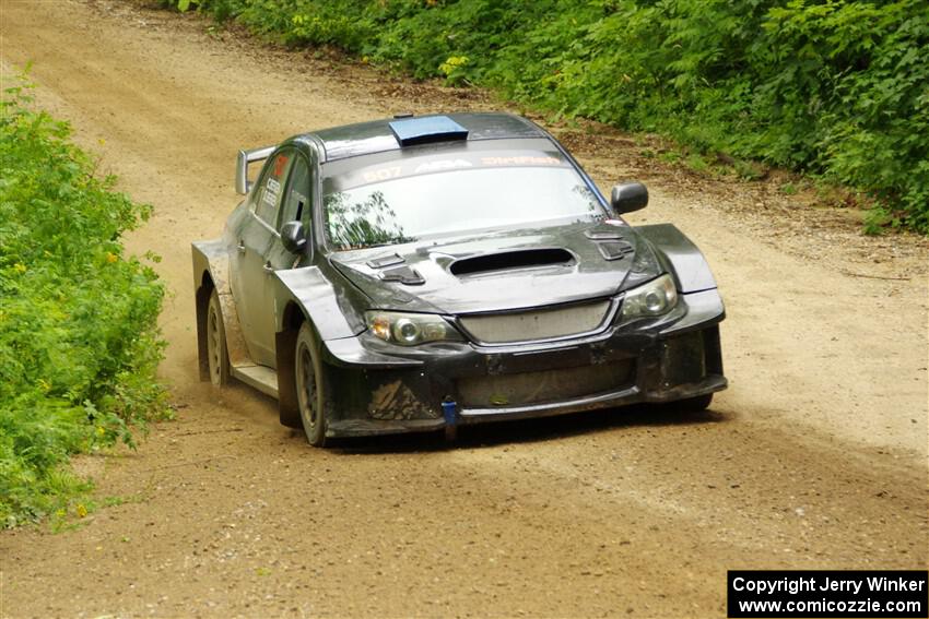 Daryl Bergen / Calvin Bergen Subaru WRX STi on SS9, Height o' Land I.