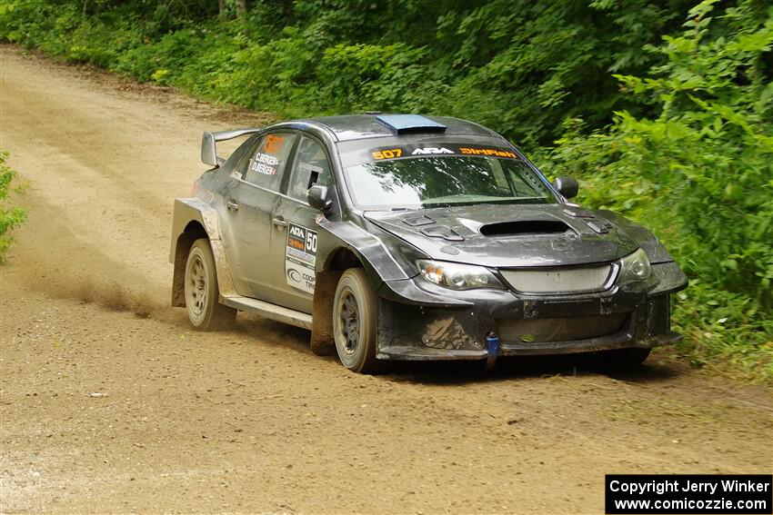 Daryl Bergen / Calvin Bergen Subaru WRX STi on SS9, Height o' Land I.