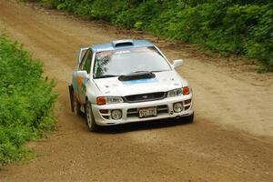 Tyler Matalas / Dustin Sharkozy Subaru Impreza LX on SS9, Height o' Land I.