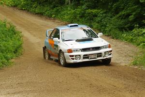 Tyler Matalas / Dustin Sharkozy Subaru Impreza LX on SS9, Height o' Land I.