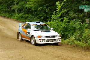 Tyler Matalas / Dustin Sharkozy Subaru Impreza LX on SS9, Height o' Land I.