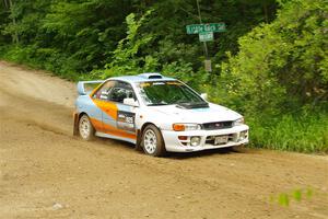 Tyler Matalas / Dustin Sharkozy Subaru Impreza LX on SS9, Height o' Land I.