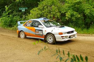 Tyler Matalas / Dustin Sharkozy Subaru Impreza LX on SS9, Height o' Land I.