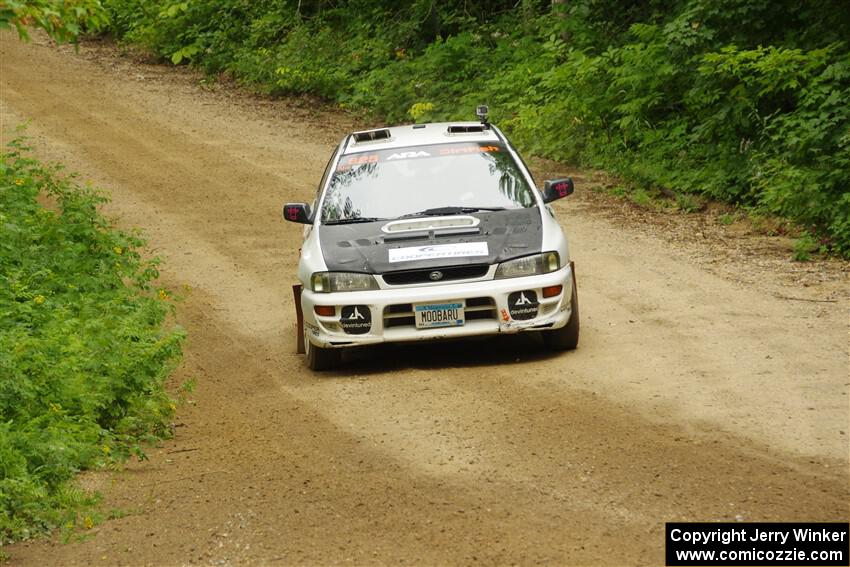 Aidan Hicks / John Hicks Subaru Impreza Wagon on SS9, Height o' Land I.