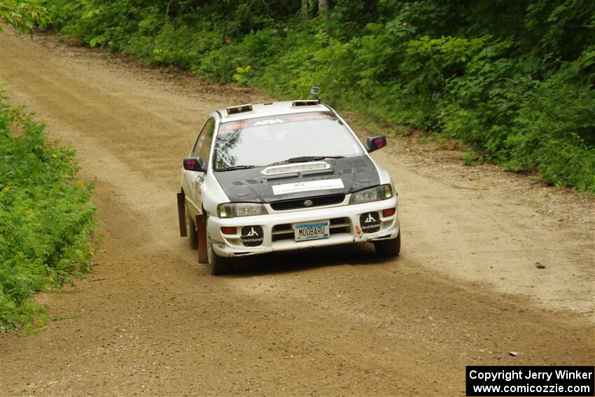 Aidan Hicks / John Hicks Subaru Impreza Wagon on SS9, Height o' Land I.