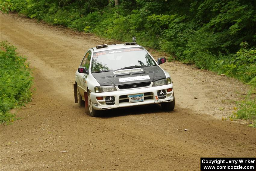 Aidan Hicks / John Hicks Subaru Impreza Wagon on SS9, Height o' Land I.