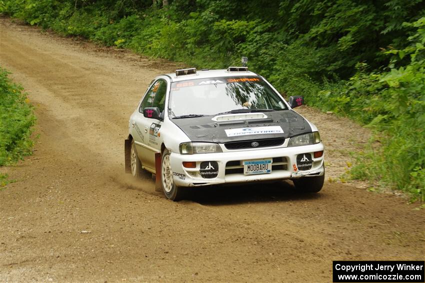 Aidan Hicks / John Hicks Subaru Impreza Wagon on SS9, Height o' Land I.