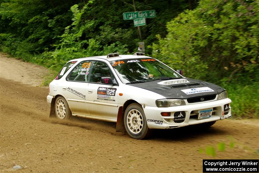 Aidan Hicks / John Hicks Subaru Impreza Wagon on SS9, Height o' Land I.