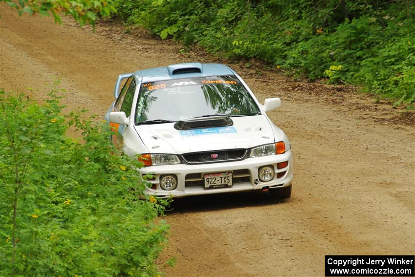 Tyler Matalas / Dustin Sharkozy Subaru Impreza LX on SS9, Height o' Land I.