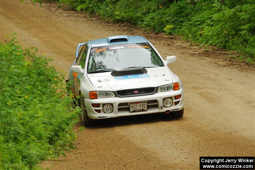 Tyler Matalas / Dustin Sharkozy Subaru Impreza LX on SS9, Height o' Land I.