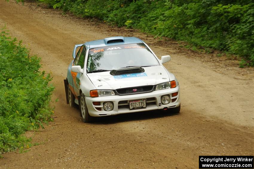 Tyler Matalas / Dustin Sharkozy Subaru Impreza LX on SS9, Height o' Land I.