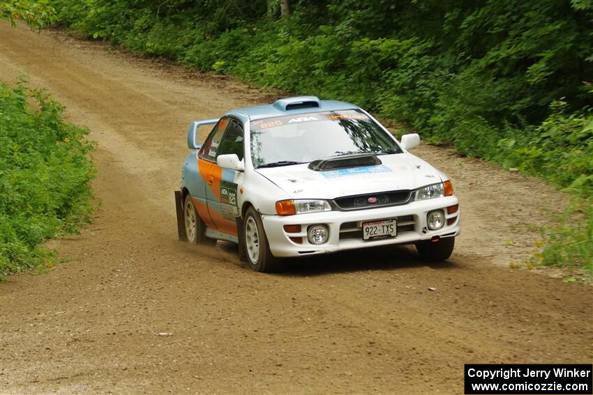 Tyler Matalas / Dustin Sharkozy Subaru Impreza LX on SS9, Height o' Land I.