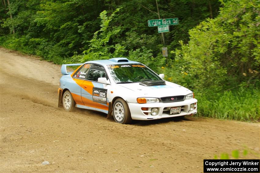 Tyler Matalas / Dustin Sharkozy Subaru Impreza LX on SS9, Height o' Land I.