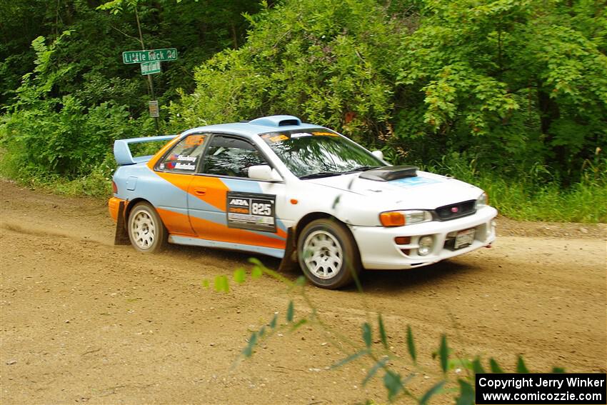 Tyler Matalas / Dustin Sharkozy Subaru Impreza LX on SS9, Height o' Land I.