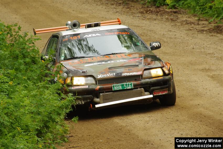 Bret Hunter / Kubo Kordisch Honda CRX on SS9, Height o' Land I.