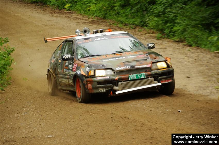 Bret Hunter / Kubo Kordisch Honda CRX on SS9, Height o' Land I.