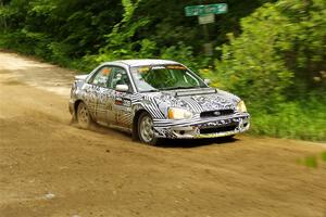 David Peretz / Brandon Panek Subaru Impreza 2.5RS on SS9, Height o' Land I.