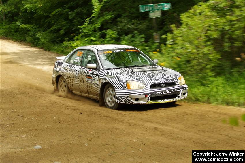 David Peretz / Brandon Panek Subaru Impreza 2.5RS on SS9, Height o' Land I.