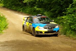 Colin Gleason / Quinn Trumbower Subaru Impreza 2.5RS on SS9, Height o' Land I.