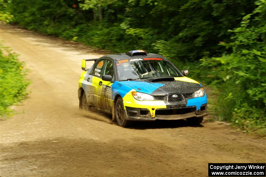 Colin Gleason / Quinn Trumbower Subaru Impreza 2.5RS on SS9, Height o' Land I.