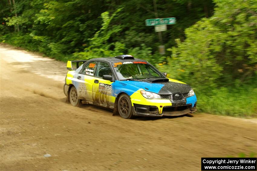 Colin Gleason / Quinn Trumbower Subaru Impreza 2.5RS on SS9, Height o' Land I.