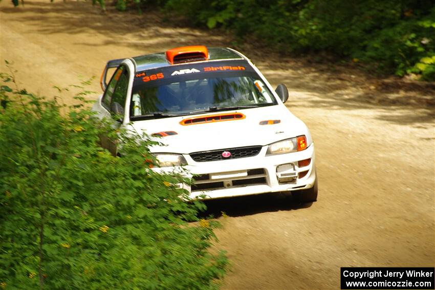 Richard Donovan / Greg Donovan Subaru Impreza on SS9, Height o' Land I.