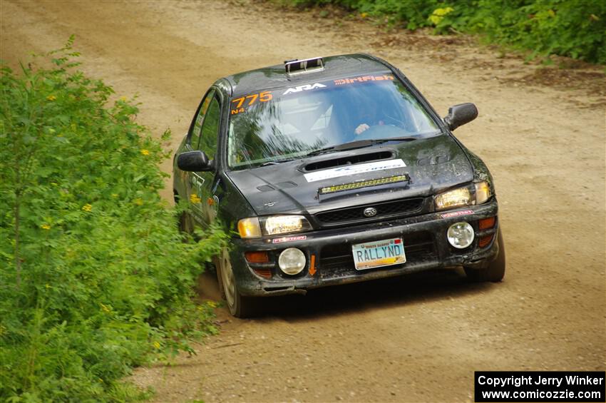 Kristian Rue / Mark Rue Subaru Impreza 2.5RS on SS9, Height o' Land I.