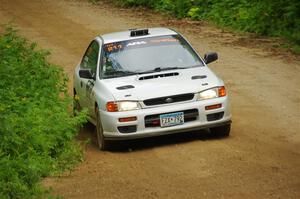 Jack Nelson / Isaac Zink Subaru Impreza on SS9, Height o' Land I.