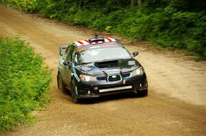 Matt James / Jackie James Subaru Impreza on SS9, Height o' Land I.