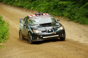 Matt James / Jackie James Subaru Impreza on SS9, Height o' Land I.