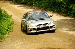 Madelyn Tabor / Sophia McKee Subaru Impreza 2.5RS on SS9, Height o' Land I.