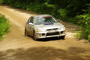 Madelyn Tabor / Sophia McKee Subaru Impreza 2.5RS on SS9, Height o' Land I.